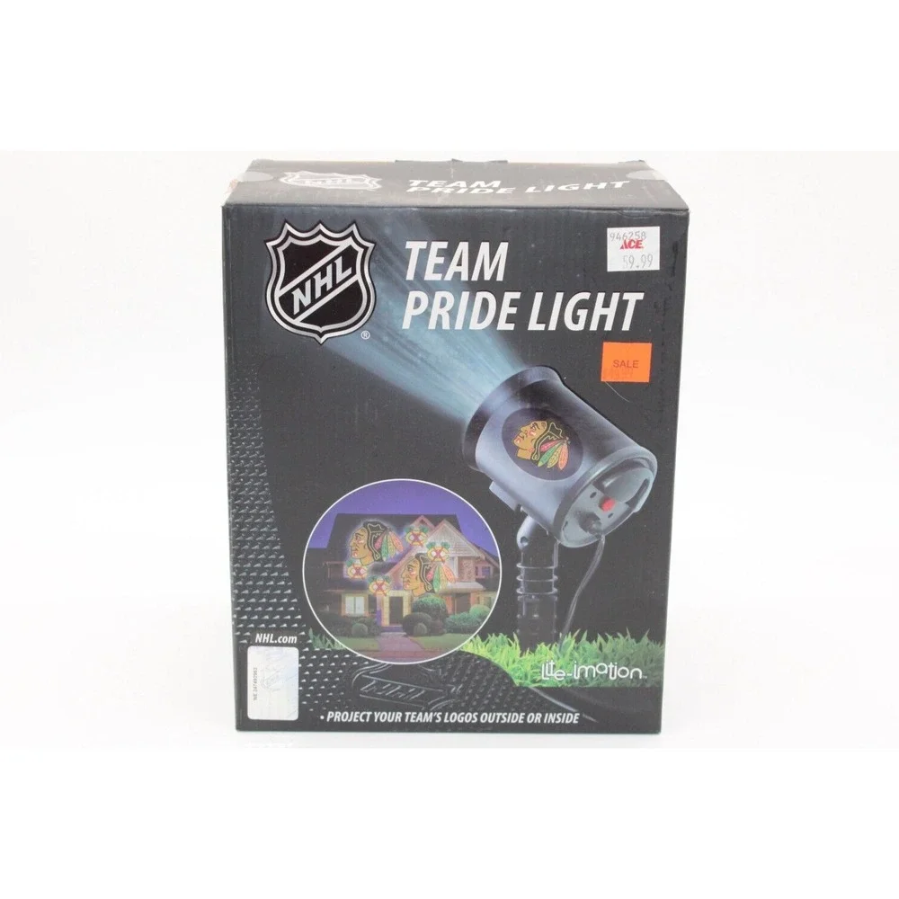 Chicago Blackhawks Team Pride Light-NHL Team Logo Light Projector